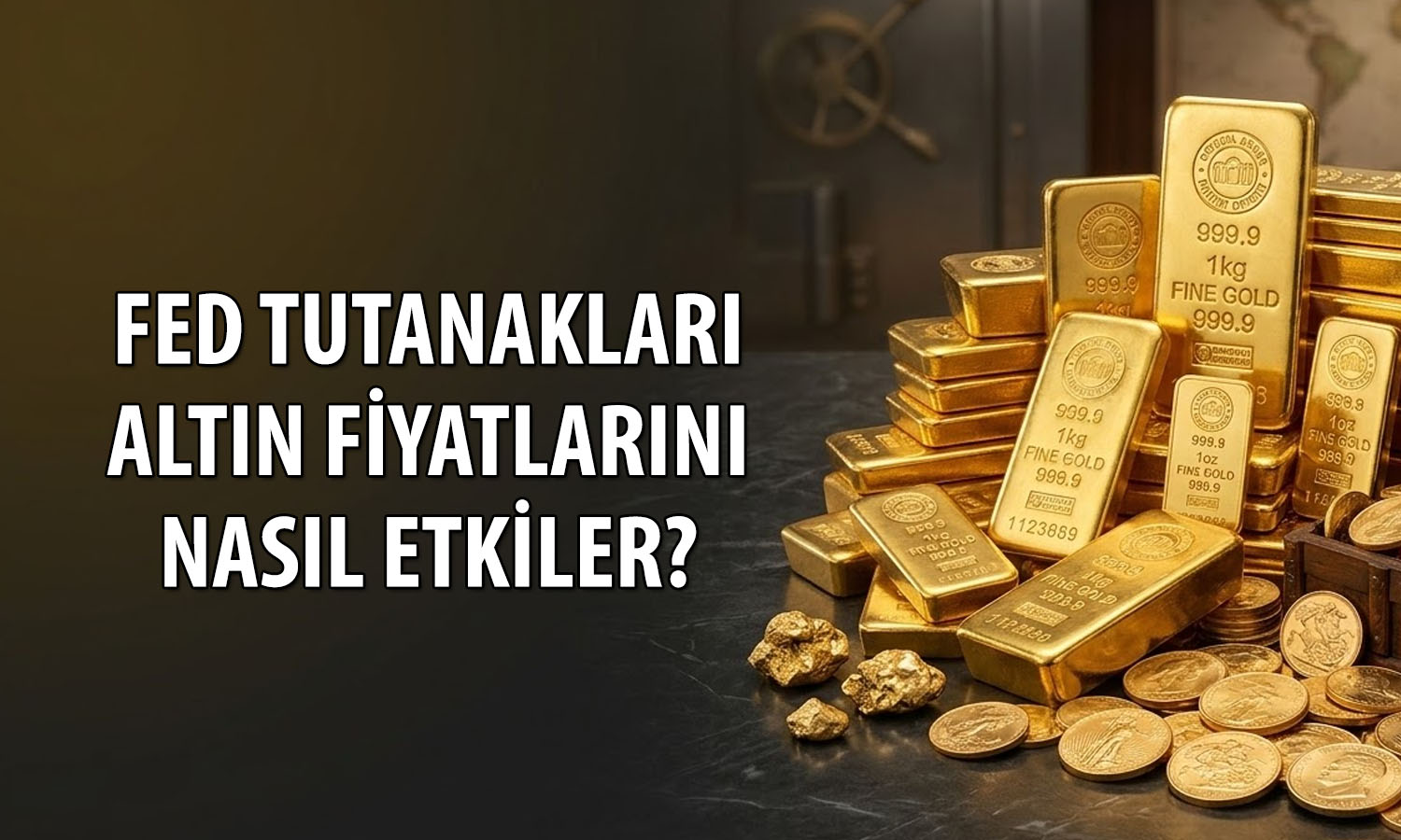 Altın FED tutanaklarıyla yön bulacak: Tepki alımı gelir mi?