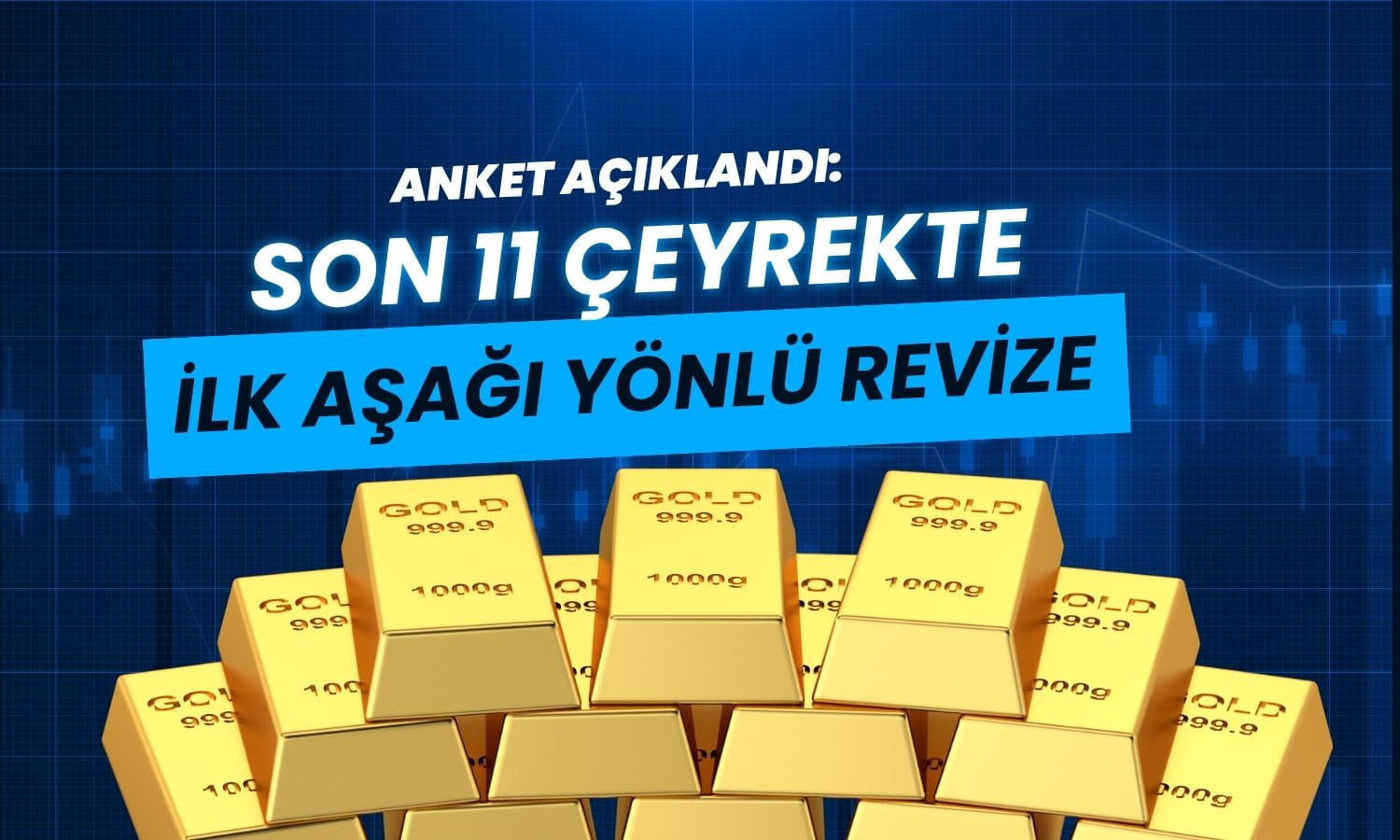 Altın fiyat tahminleri düşüyor: Anket hangi desteğe işaret etti?