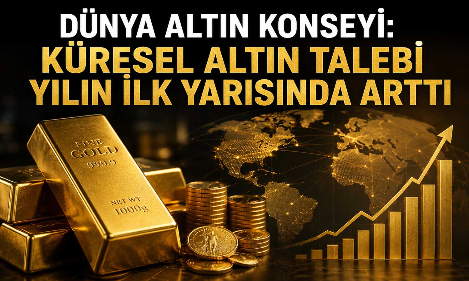 Altın talebinde değer rekoru: İlk yarıda 380 milyar dolar