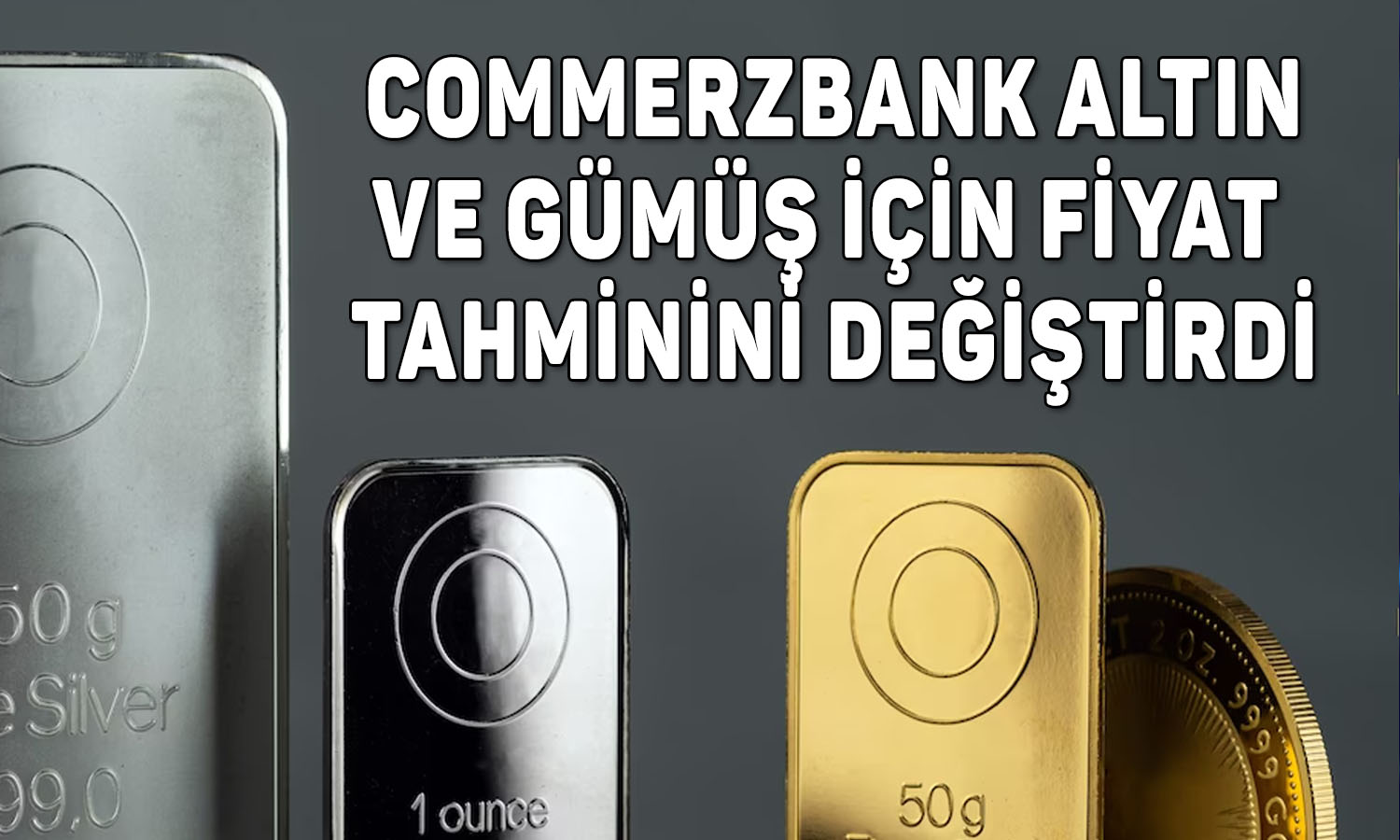 Altın ve gümüş için kötü haber! 2026 fiyat tahminleri değişti