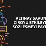 Altınay Savunma İHA için 580 bin dolarlık sözleşme imzaladı