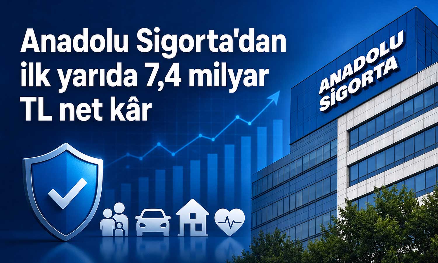 Anadolu Sigorta, 2026’nın ilk yarısında güçlü büyümesini sürdürdü