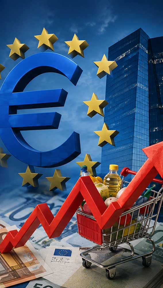 Artan petrol fiyatları Euro Bölgesi enflasyonunu yukarı taşıdı