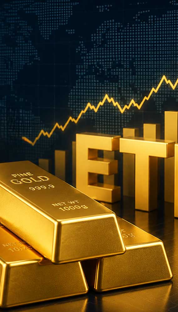 Asya talebi altın ETF'lerine ilk yarıda destek verdi