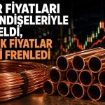 Bakırda yükseliş devam ediyor ancak talep zayıflıyor