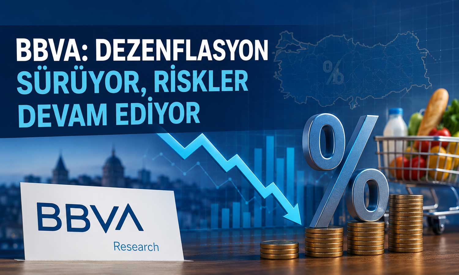 BBVA’dan enflasyon değerlendirmesi: Yıl sonu beklentisi değişmedi