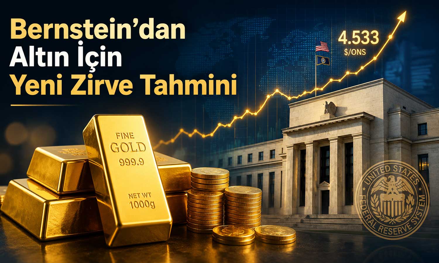 Bernstein: Altın 2026’nın ikinci yarısında güçlenebilir