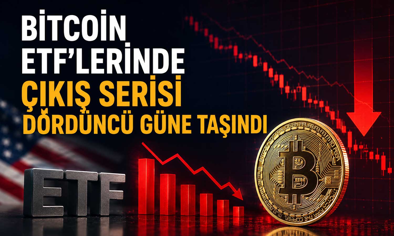 Bitcoin’deki zayıflık ETF yatırımcısını satışa yöneltti