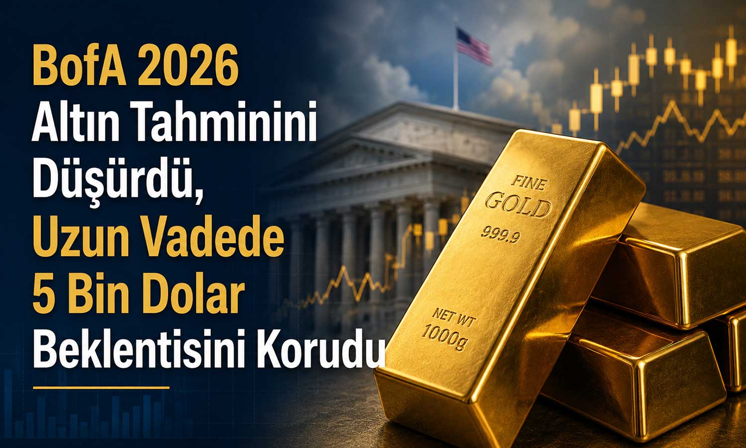 BofA’dan altın revizyonu: 2026 beklentisi geriledi