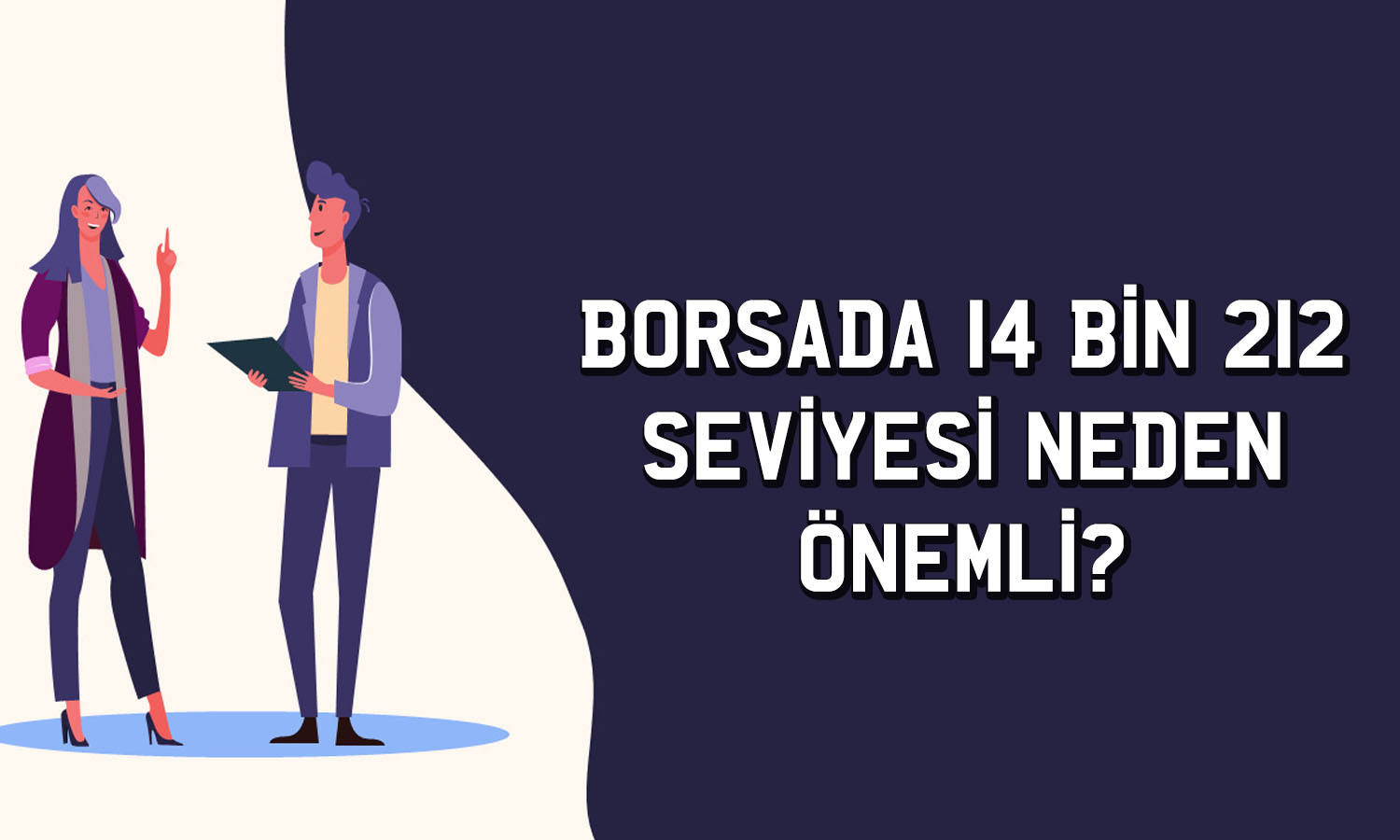 Borsada kalıcı rahatlama için gözler 14 bin 515 puanda