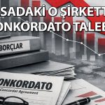 Borsadaki o şirket konkordato talebinde bulundu! Finansal yük arttı