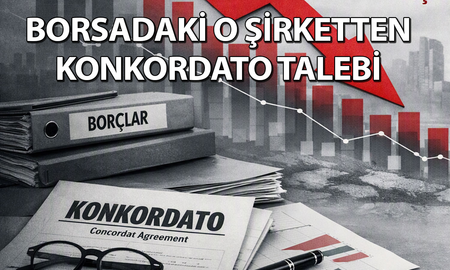 Borsadaki o şirket konkordato talebinde bulundu! Finansal yük arttı
