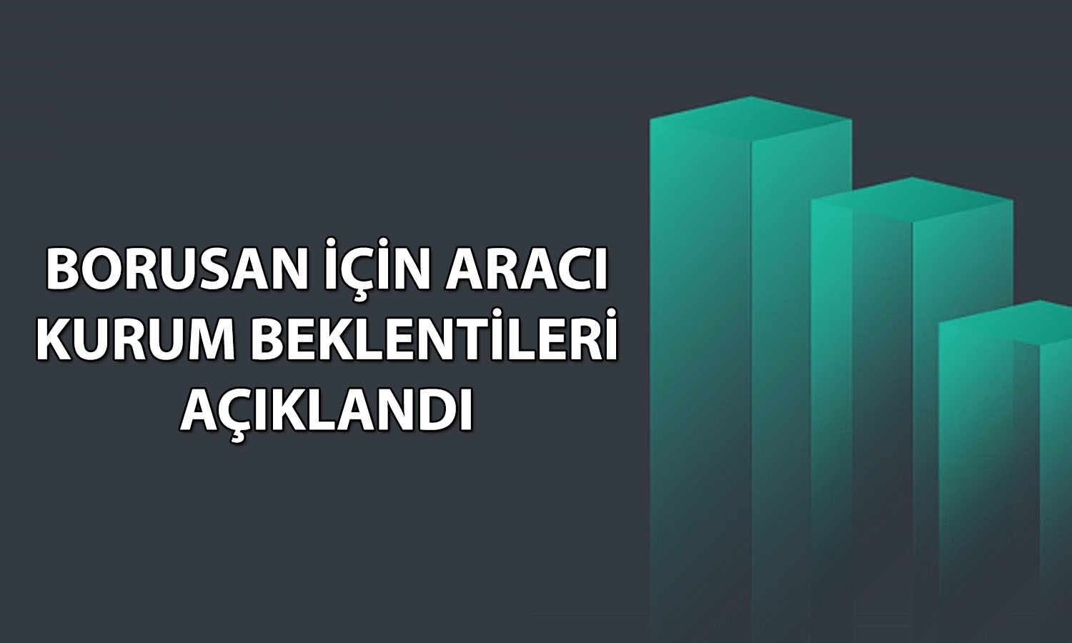 Borusan (BRSAN) için hedef fiyat: Hisse 791 TL’yi aşabilir