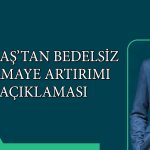 Çemaş yüzde 100 bedelsiz için SPK’ya başvurdu