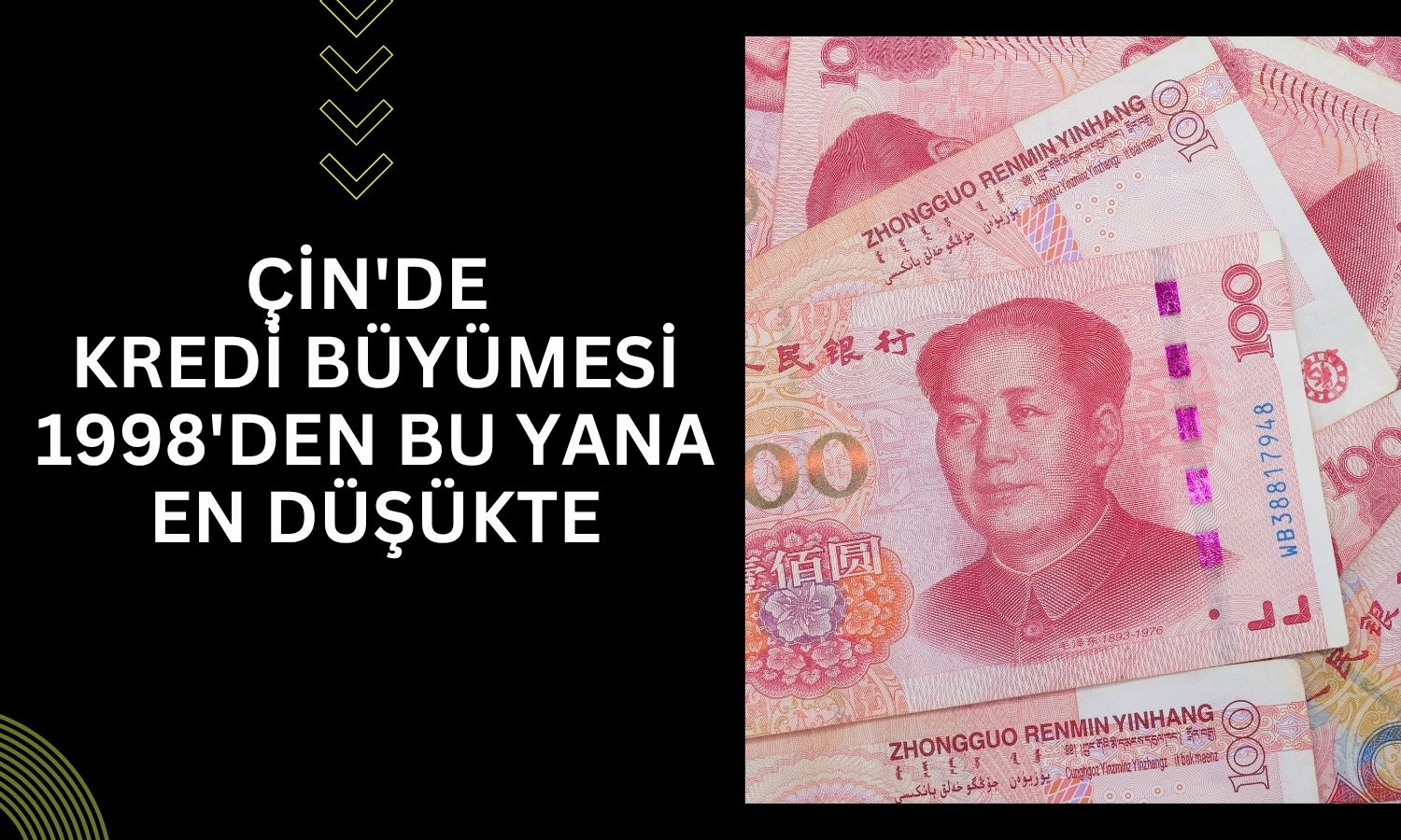 Çin’de kredi büyümesi rekor düşük seviyeye indi
