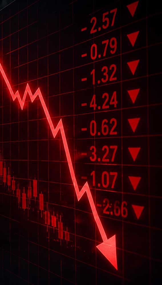 Çip hisselerindeki satış dalgası Wall Street'i aşağı çekti