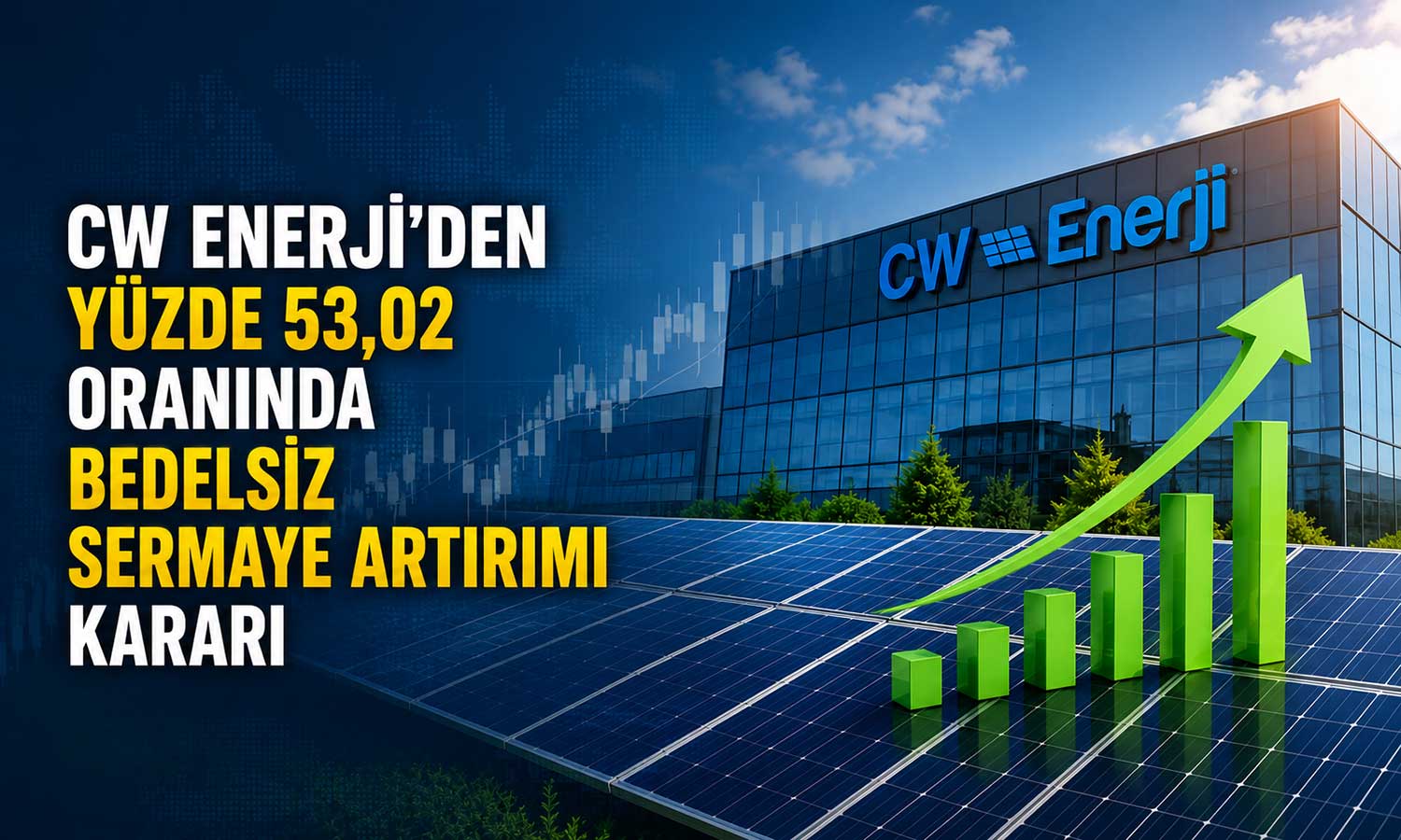 CW Enerji’den hissedarlara bedelsiz pay dağıtımı önerisi