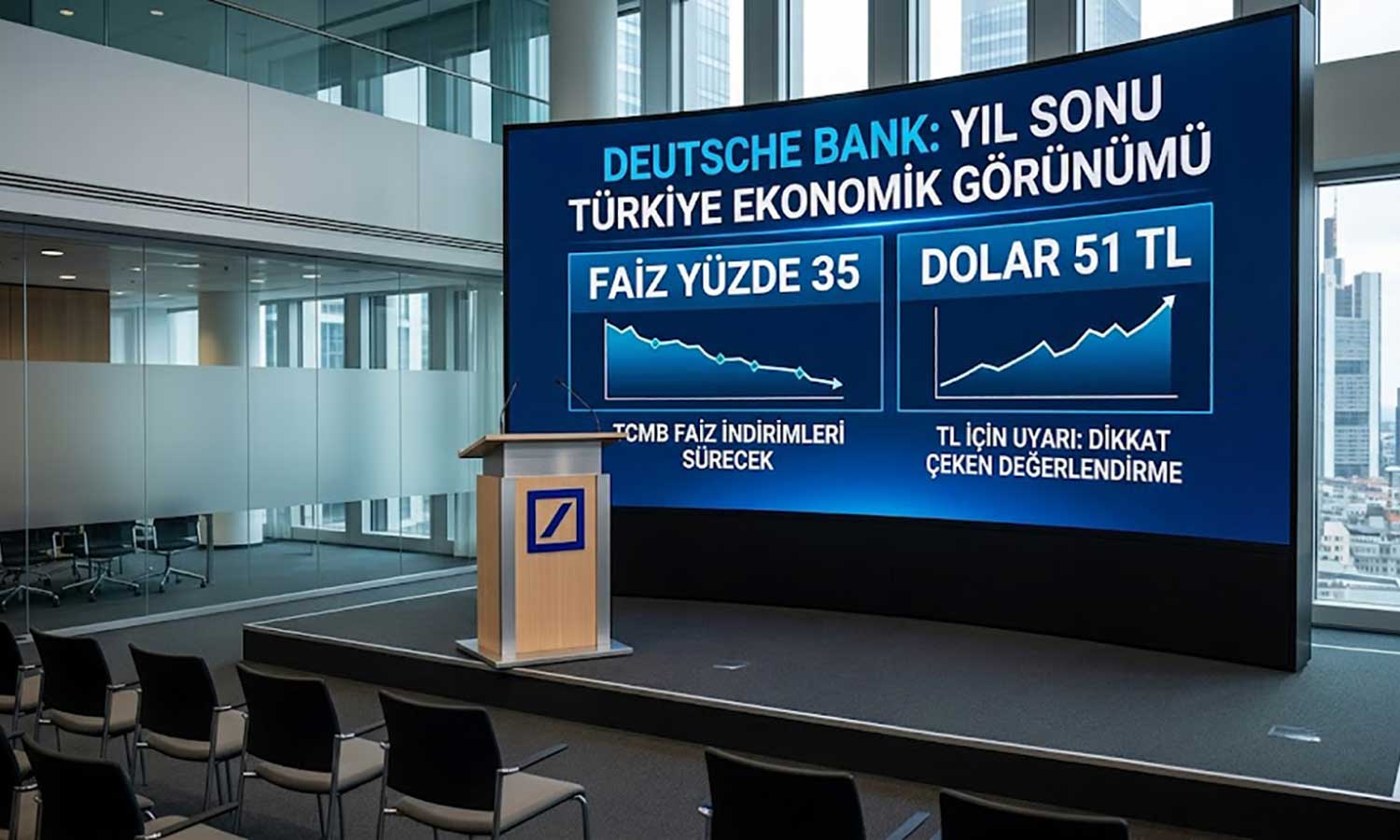 Dev bankadan TL uyarısı: Dolar beklentisi 51 TL
