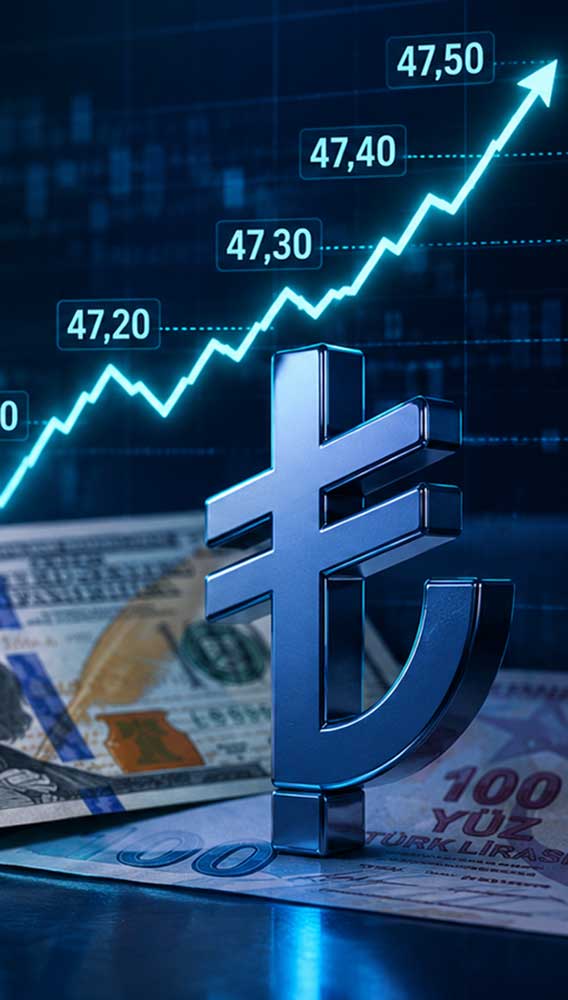 Dolar/TL 47 liranın üzerinde gücünü koruyor