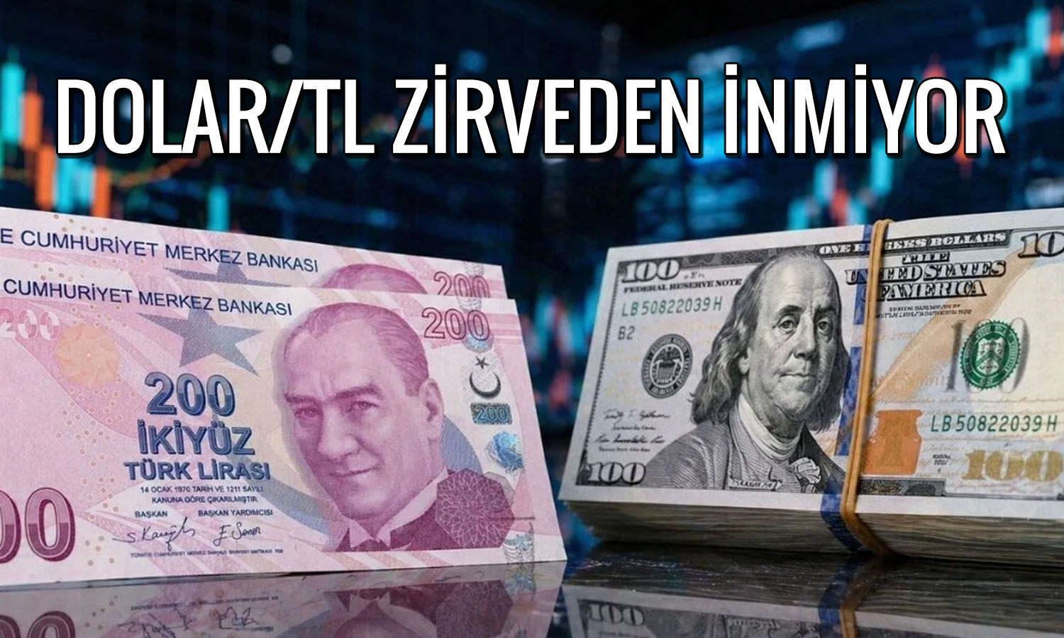 Dolar/TL 47 liraya çok yakın! Rekorların sonu gelmiyor