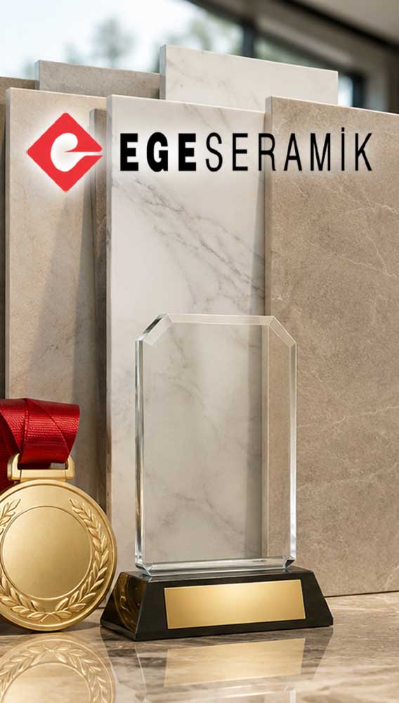 Ege Seramik'ten çifte başarı: Altın madalya ve marka yükselişi