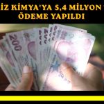 Ekiz Kimya’nın SGK borcu tamamen kapatıldı