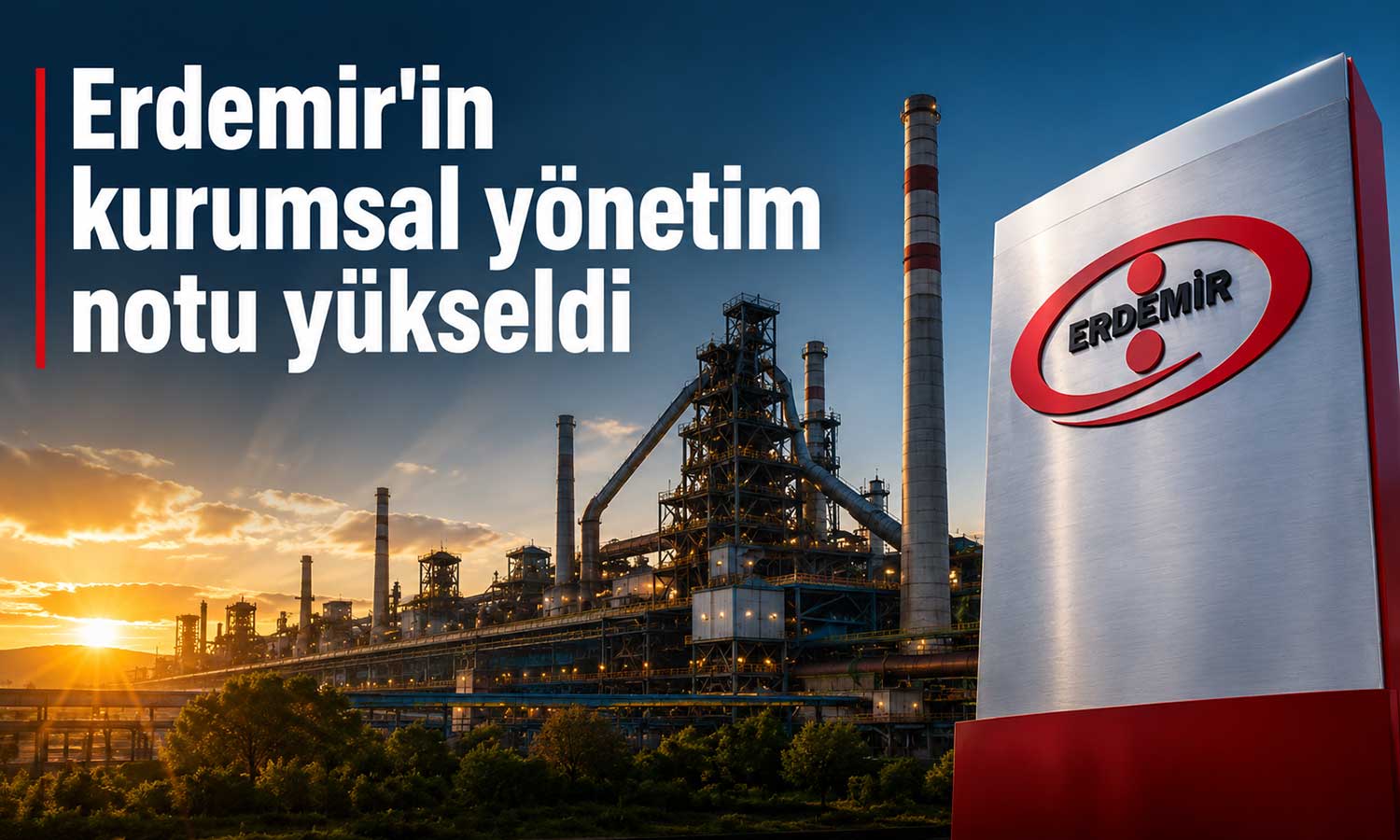 Erdemir, kurumsal yönetim derecelendirmesinde çıtayı yükseltti