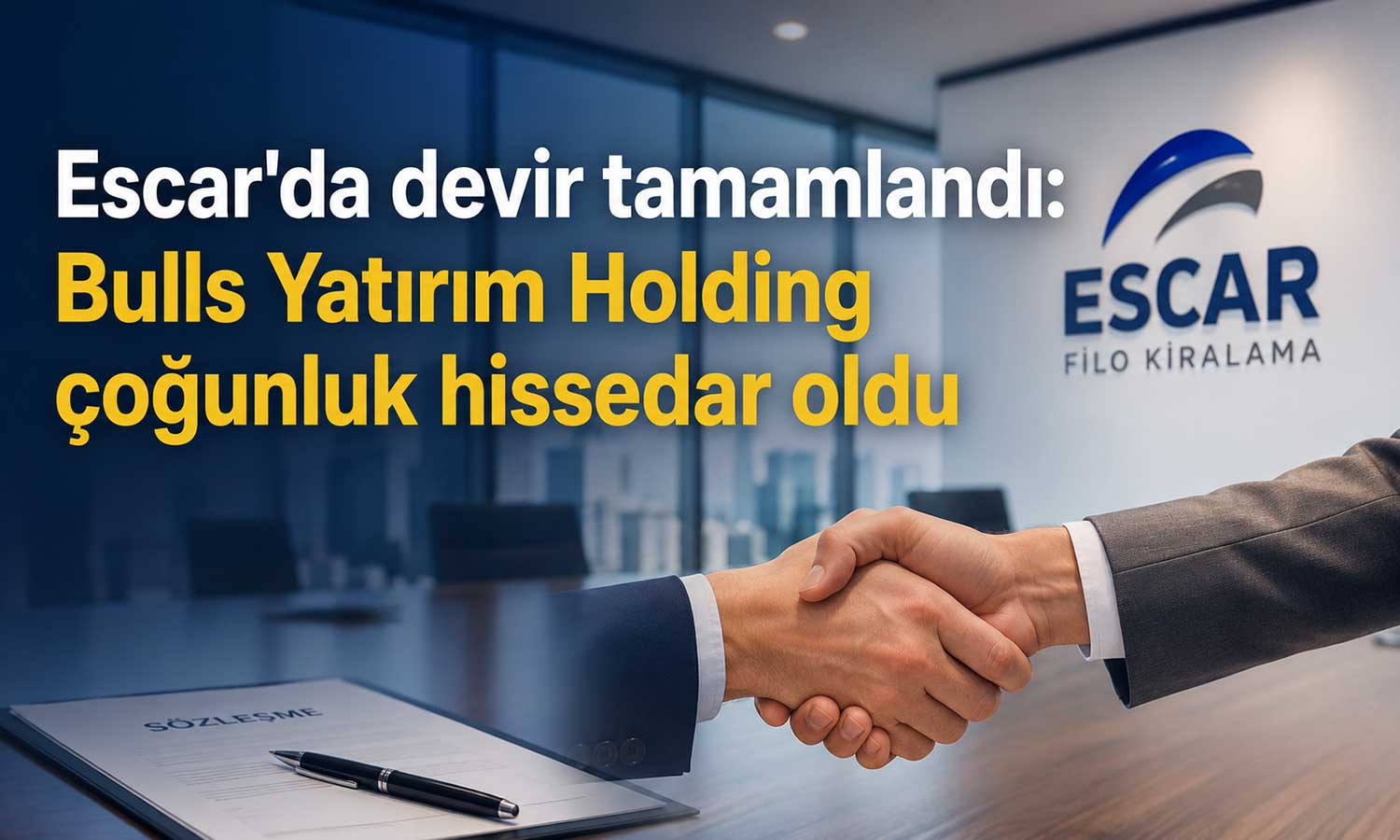Escar’da 141,4 milyon dolarlık pay devri sonuçlandı