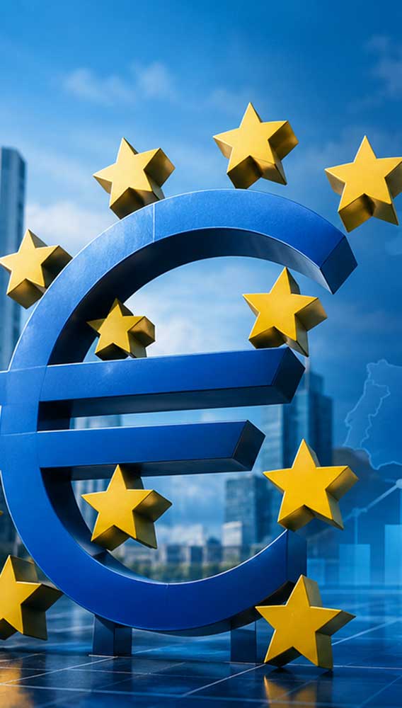 Euro Bölgesi hizmet sektöründe daralma yavaşladı