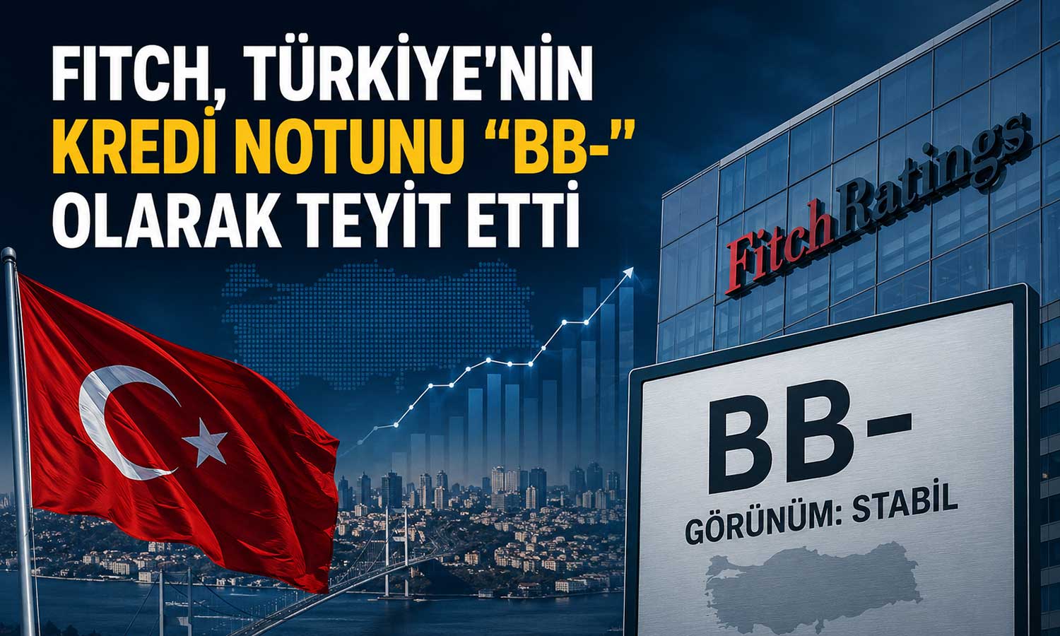 Fitch: Türkiye’de enflasyon düşecek ancak yüksek kalacak