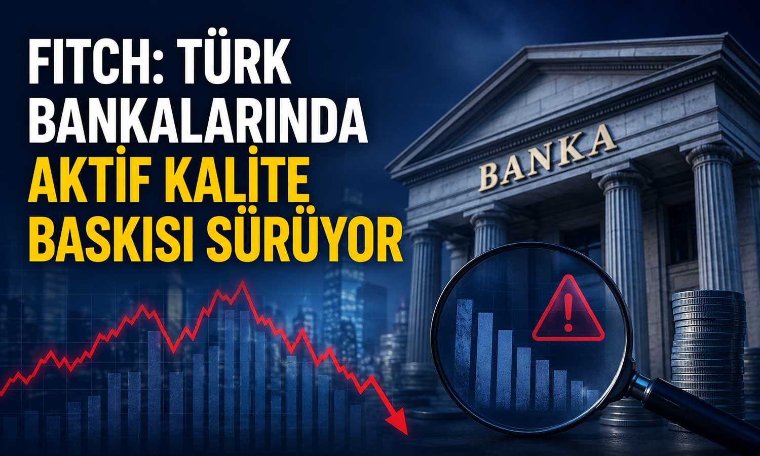Fitch’ten Türk bankaları uyarısı: Kârlılık ve sermaye zayıflıyor