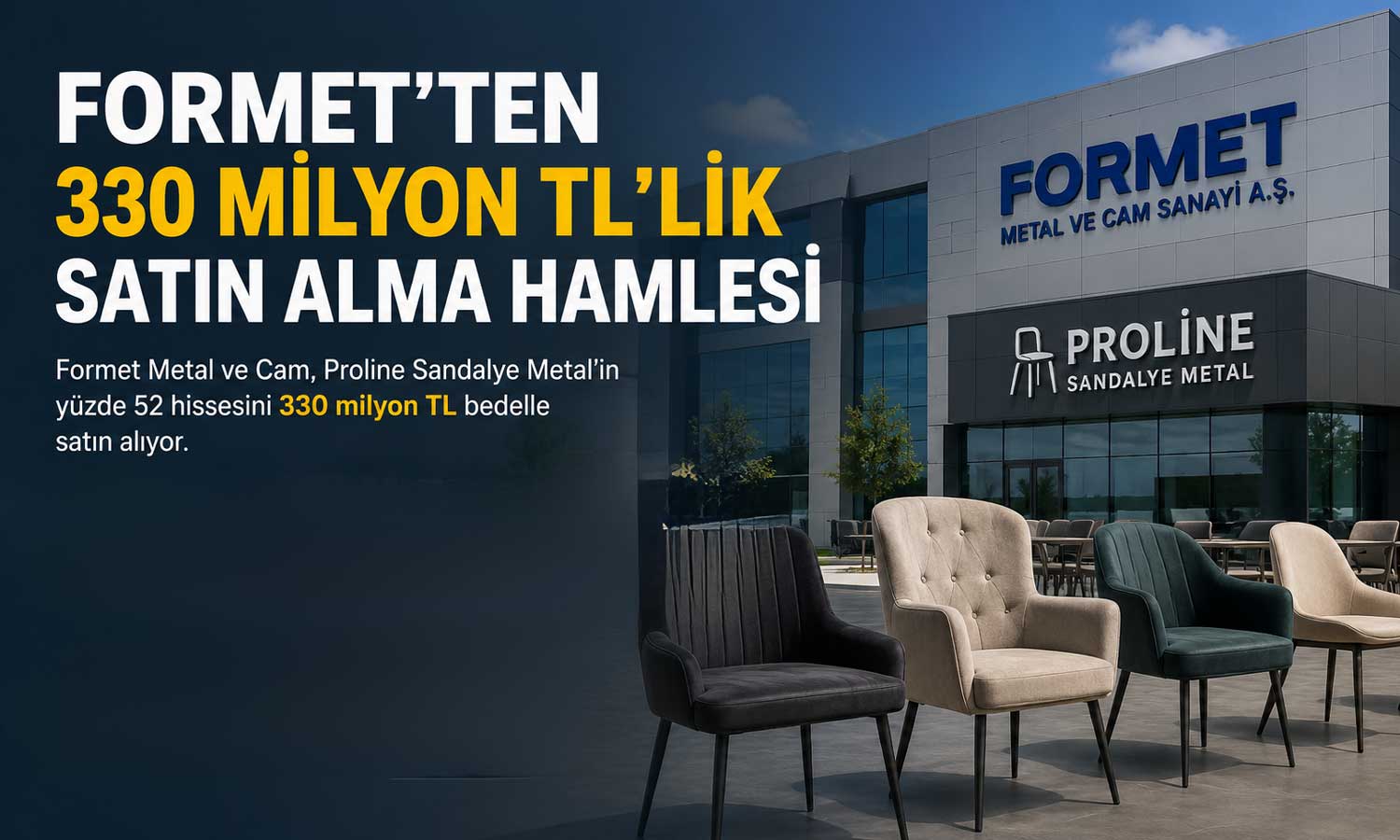 Formet’ten büyüme stratejisinde yeni adım: Proline’a ortak oldu