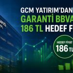 Garanti BBVA değerlendirmesi: Hedef fiyat 186 TL olarak açıklandı