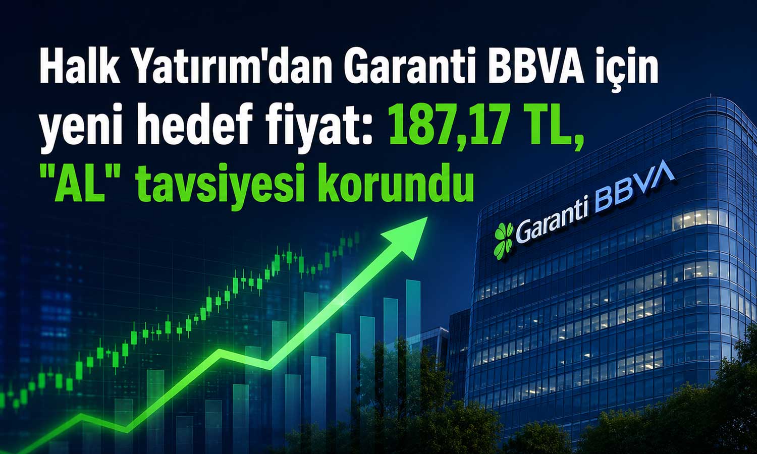 Garanti BBVA’nın bilançosu sonrası hedef fiyat revize edildi