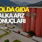 Golda Gıda halka arz sonuçları: 2,2 kat talep geldi