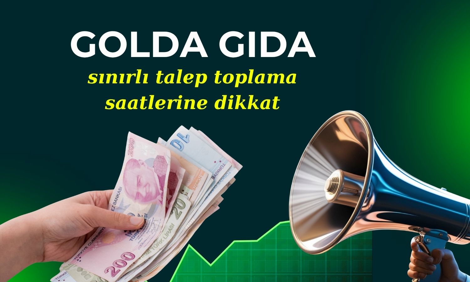 Golda Gıda halka arzında talep toplama başlıyor!