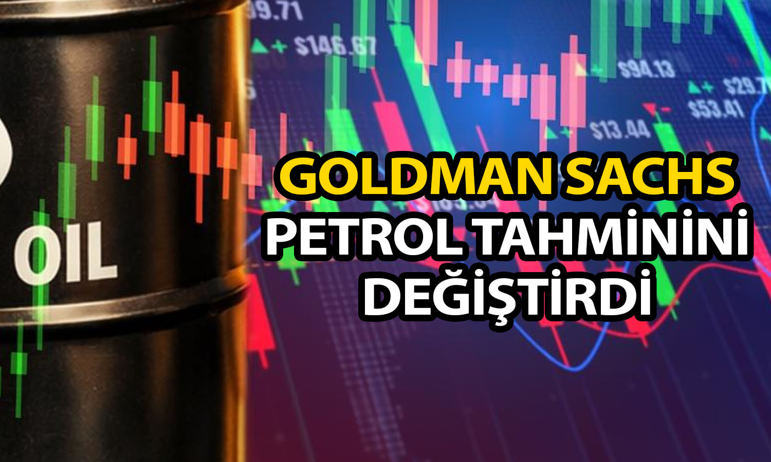 Goldman petrol için fiyat tahminini 9 dolar yükseltti