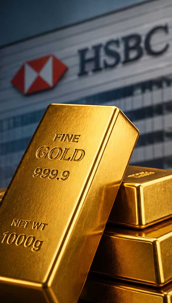 HSBC'den altın tahmini revizyonu: 2026 ve 2027 beklentileri düştü