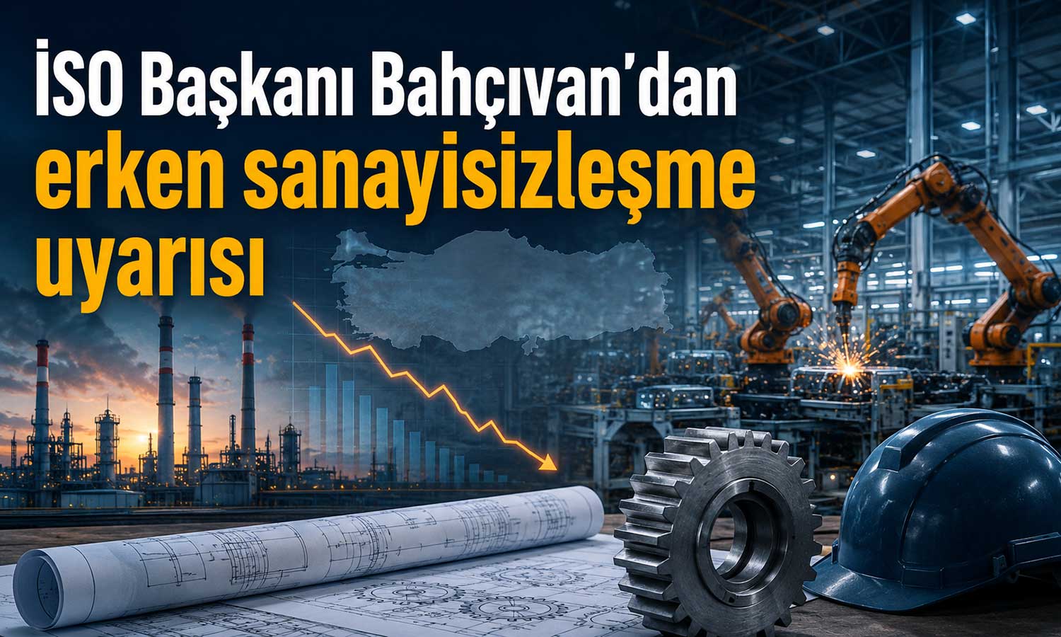 İSO: Türkiye sanayisizleşme riskiyle karşı karşıya