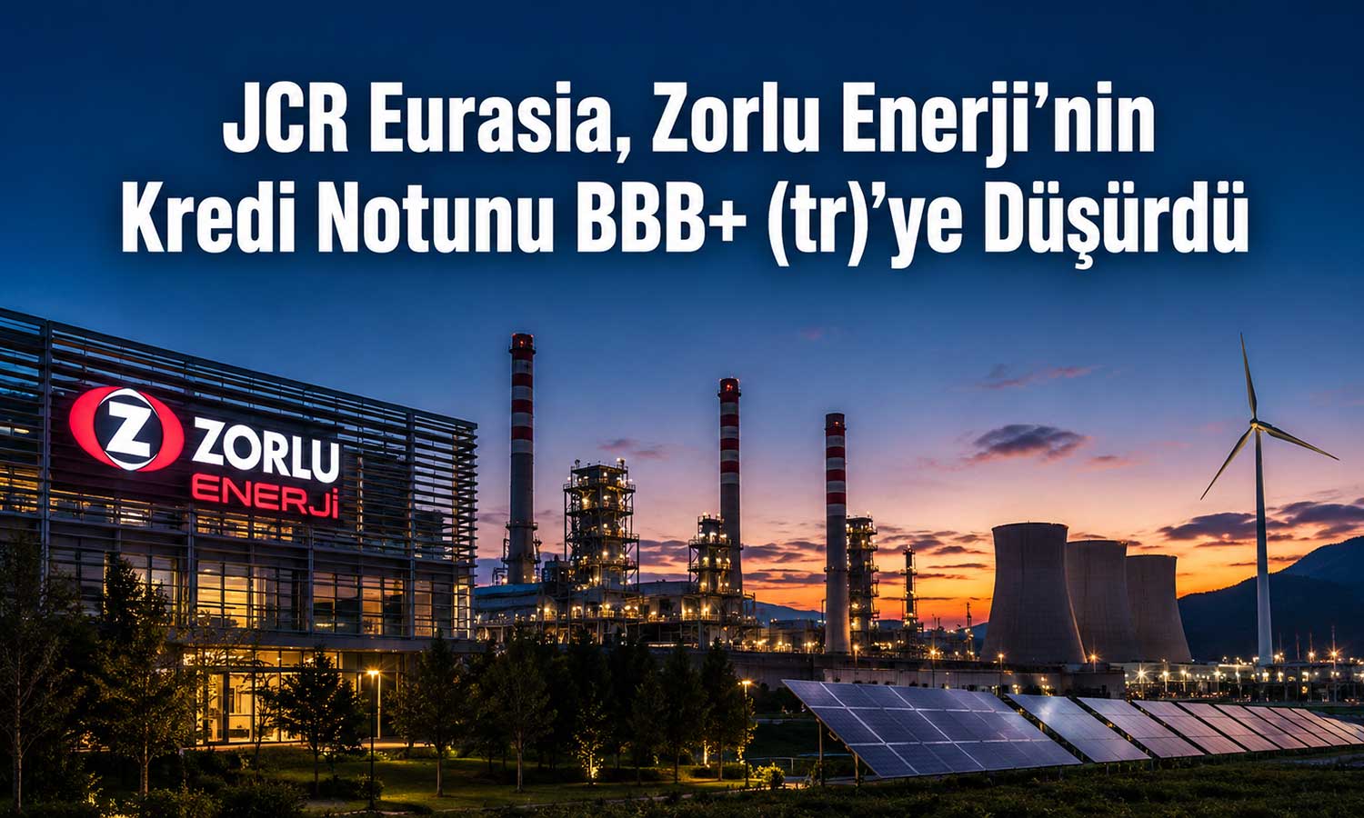 JCR’den Zorlu Enerji kararı: Not indirildi, görünüm durağan kaldı