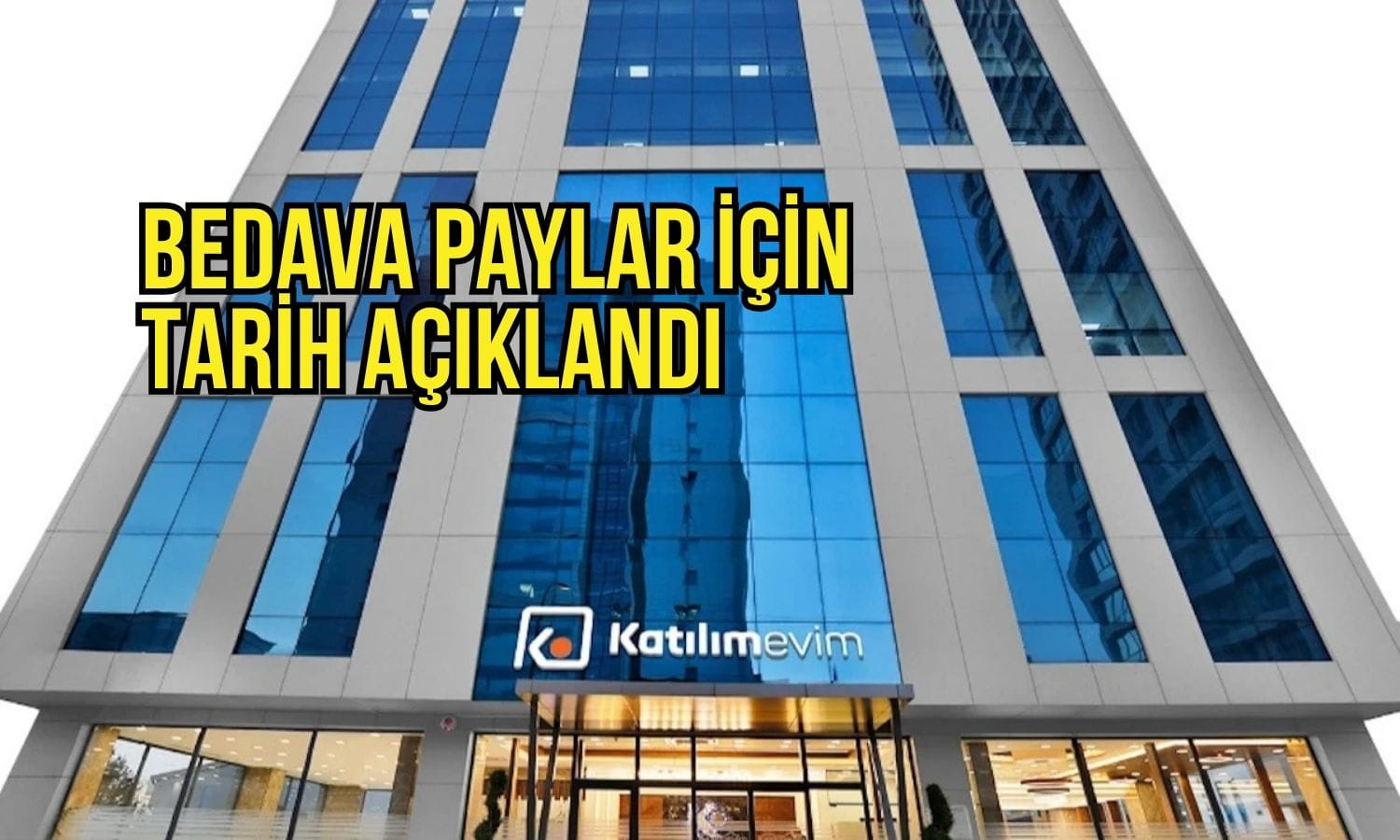Katılımevim (KTLEV) bedava lotlar için tarihi açıkladı