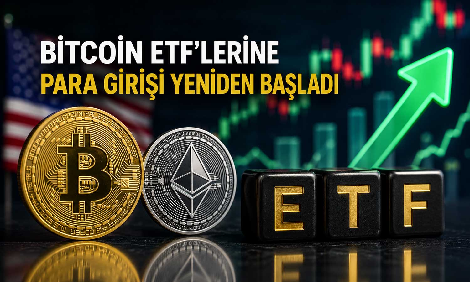 Kripto ETF’lerinde ayrışma: Bitcoin güçlenirken Ethereum kan kaybetti