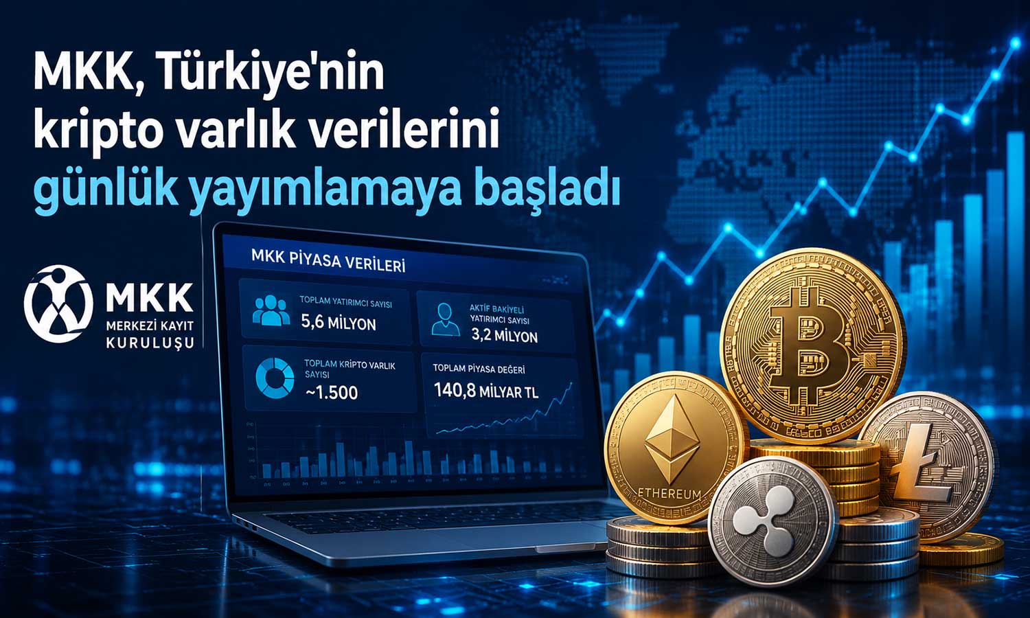 Kripto piyasasında şeffaflık adımı: MKK verileri erişime açtı