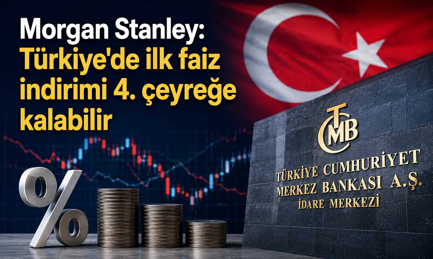 Morgan Stanley’den TCMB tahmini: Faiz indirimi gecikebilir