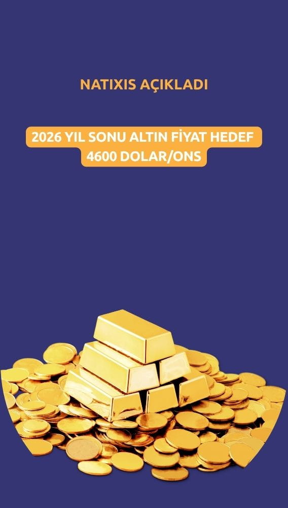 Natixis altın hedefini korudu: Fiyatı destekleyecek faktör ne?
