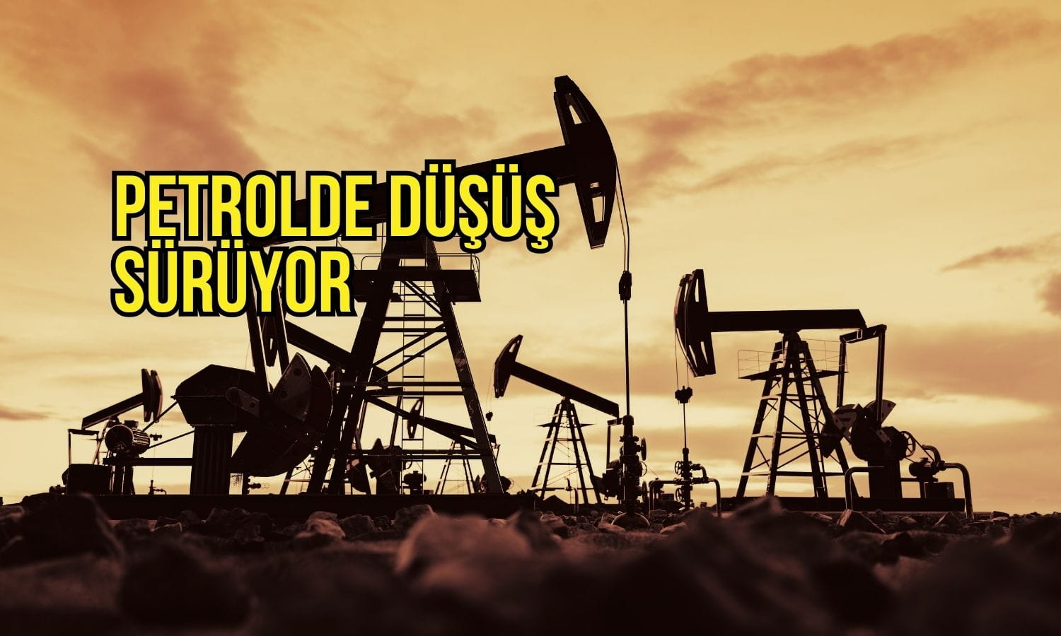 Petrolde düşüş sürüyor: Müzakere umutları takip ediliyor