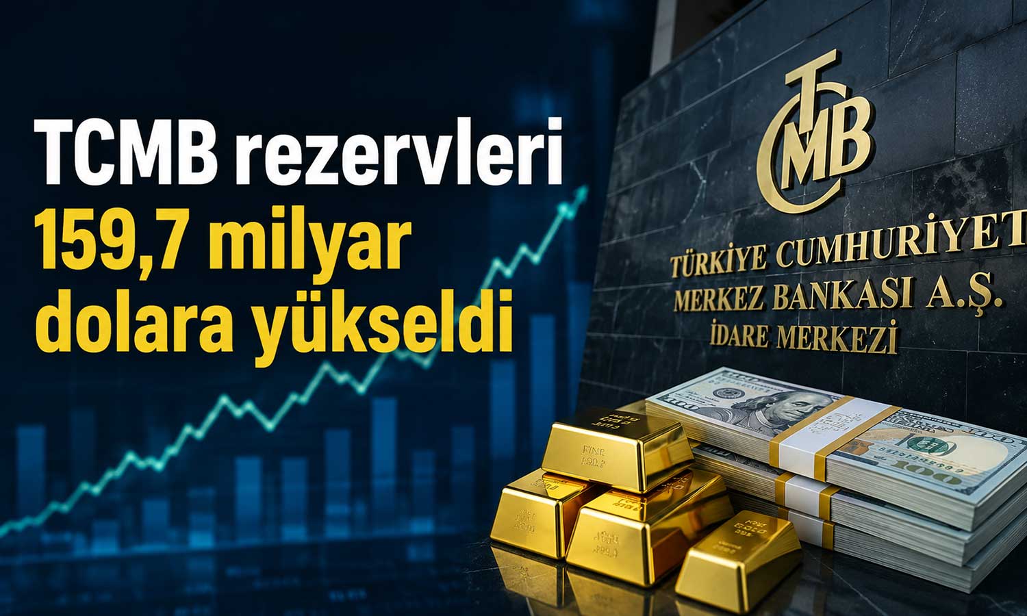 Rezervlerde yükseliş sürüyor: Döviz varlıkları öne çıktı