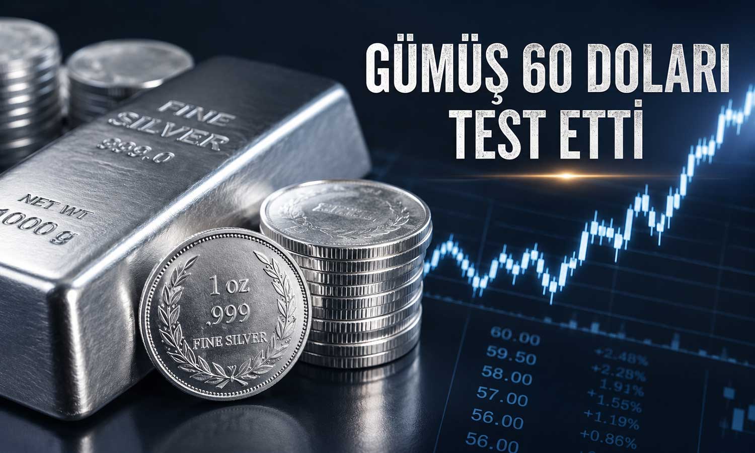 Risk iştahı düştü, gümüş güç kazandı