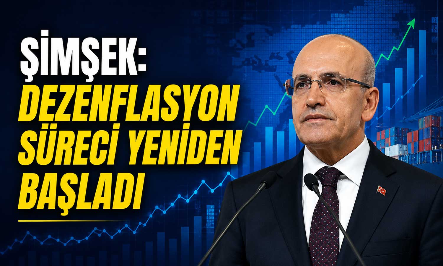 Şimşek: Fiyat istikrarı hedefinden taviz yok