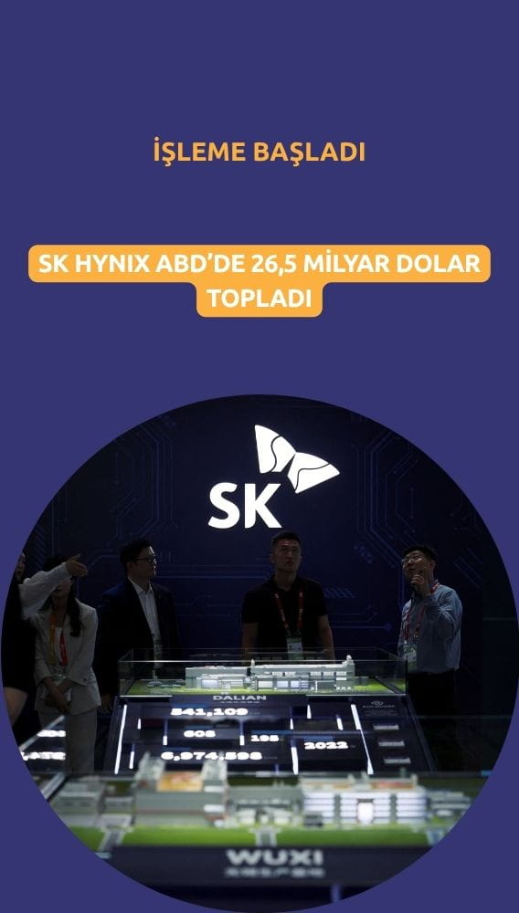 SK Hynix, ABD halka arzında 26,5 milyar dolar topladı
